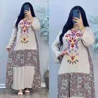 دشداشه نسائي • كشمير اماراتي • L-٣XL