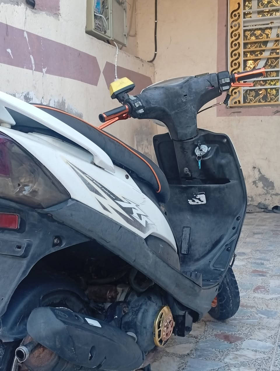 السلام عليكم ماكس عدله للبيع
بيه غراض رياضي كله مشمشي

بيه يدات بريك

ويدات سكليتر

وعضمه رياضي

وياله رياضي

وقبق عمبار

وقبق فلاوين 

وكلج امامي رياضي 

وبنز وطاسه وسبرنكه رياضي مال خلفي

مكينه 49 متسمعله صوت خرسه 
نكره دراجه

السعر خاص مكاني بغداد


**إذا كنت صاحب هذا الإعلان وتريد حذفه لأي سبب، رجاءا أرسل رسالة إلى الدعم الفني**