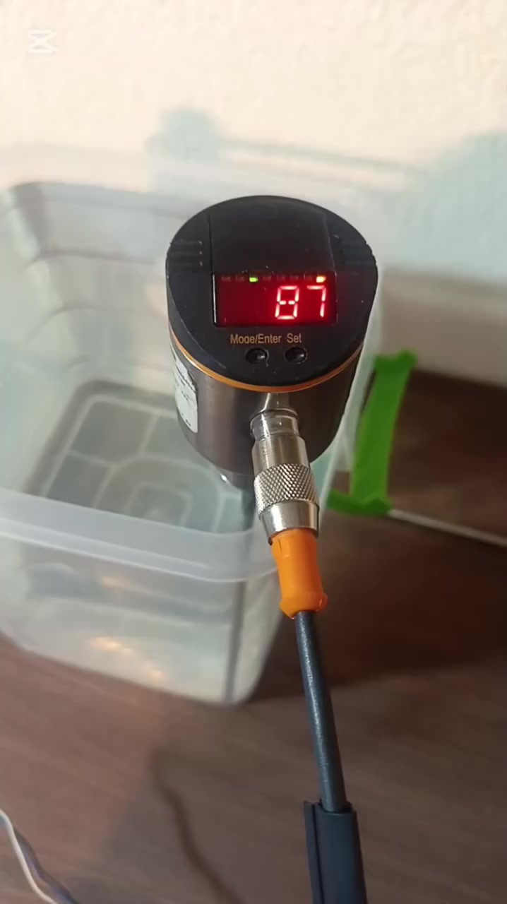 السلام عليكم
متوفر جهاز لقياس مستوى اللفل
مناسب للتطبيقات الصناعية الغذائية
يقيس مستوى السائل من 10cm إلى 160cm
قابل للتعديل
إشارة الخرج الاول دجتل pnp و npn قابل للتعديل
إشارة الخرج الثاني  انلوك 4.20ma او 0.10v قابل للتعديل
الجهاز الماني من شركة ifm
سعر الجهاز 70 دولار
يشمل فيشة البور والاشارة
رود ستيل مطابق للمواصفات الغذائية ببطول 160cm
يشمل اجور التوصيل


**إذا كنت صاحب هذا الإعلان وتريد حذفه لأي سبب، رجاءا أرسل رسالة إلى الدعم الفني**