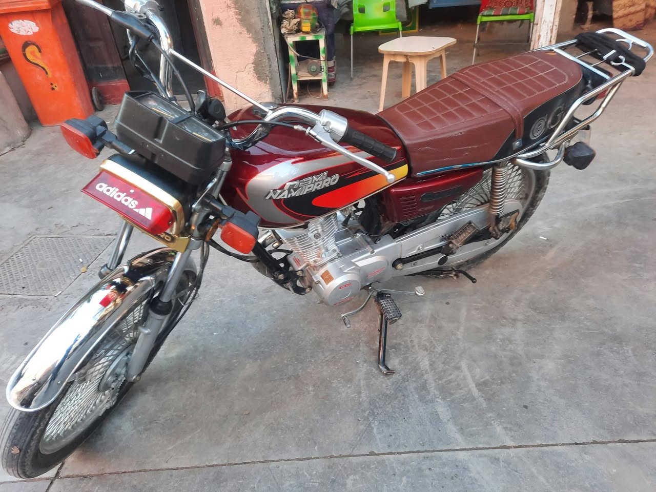 سلام عليكم دراجه نامي برو محسن موديل ٢٠٢١ الشراي يتصل العنوان خانقين أوراق كامل ***********
