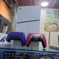 بلي فايف5 سلم اخو الجديد الجهاز كامل ملحقات مع جوستكين أصلية وقرص فيفا...