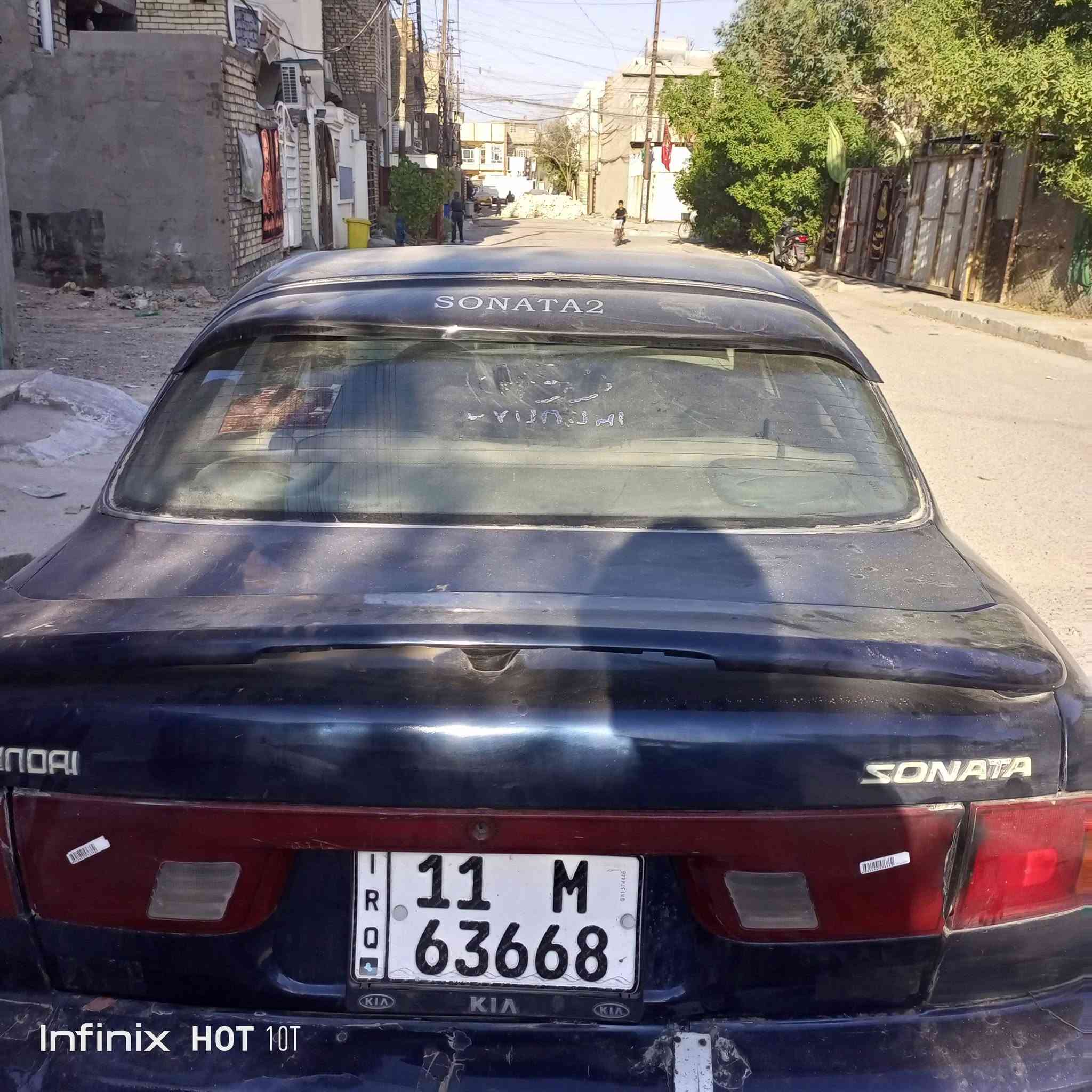 السلام عليكم سوناتا تو موديل 94 كير أوتو بسمي رقم نگليزي بغداد مكان السيارة بغداد العبيدي 
*********** السعر 30
