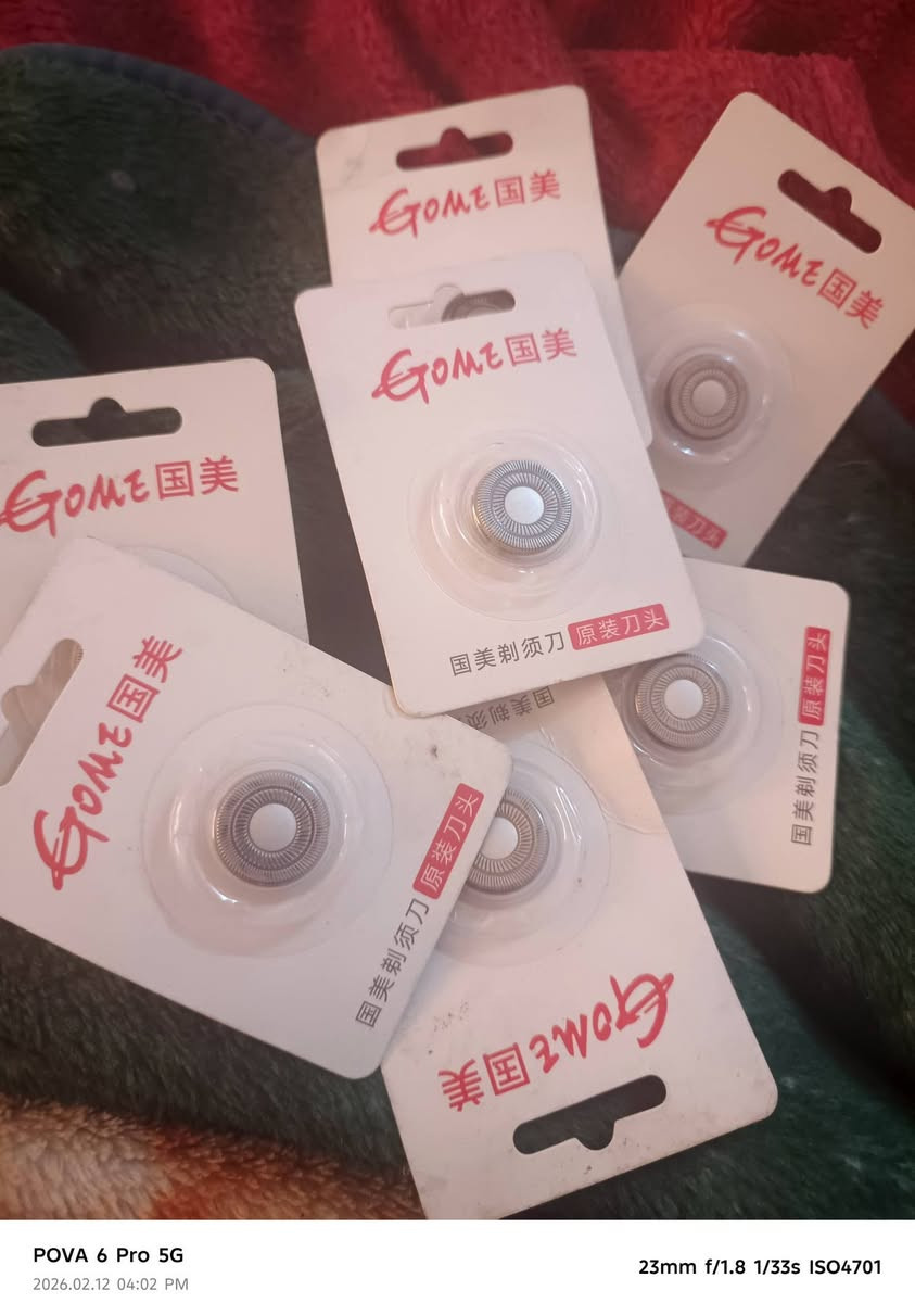 سلام عليكم ورحمة الله اخواني وتاج راسي جبتلكم 
شفرات مكينه حلاقه احتياطيه اصليه 8 قطع اكتباي عليهن 8 ويه التوصيل


**إذا كنت صاحب هذا الإعلان وتريد حذفه لأي سبب، رجاءا أرسل رسالة إلى الدعم الفني**