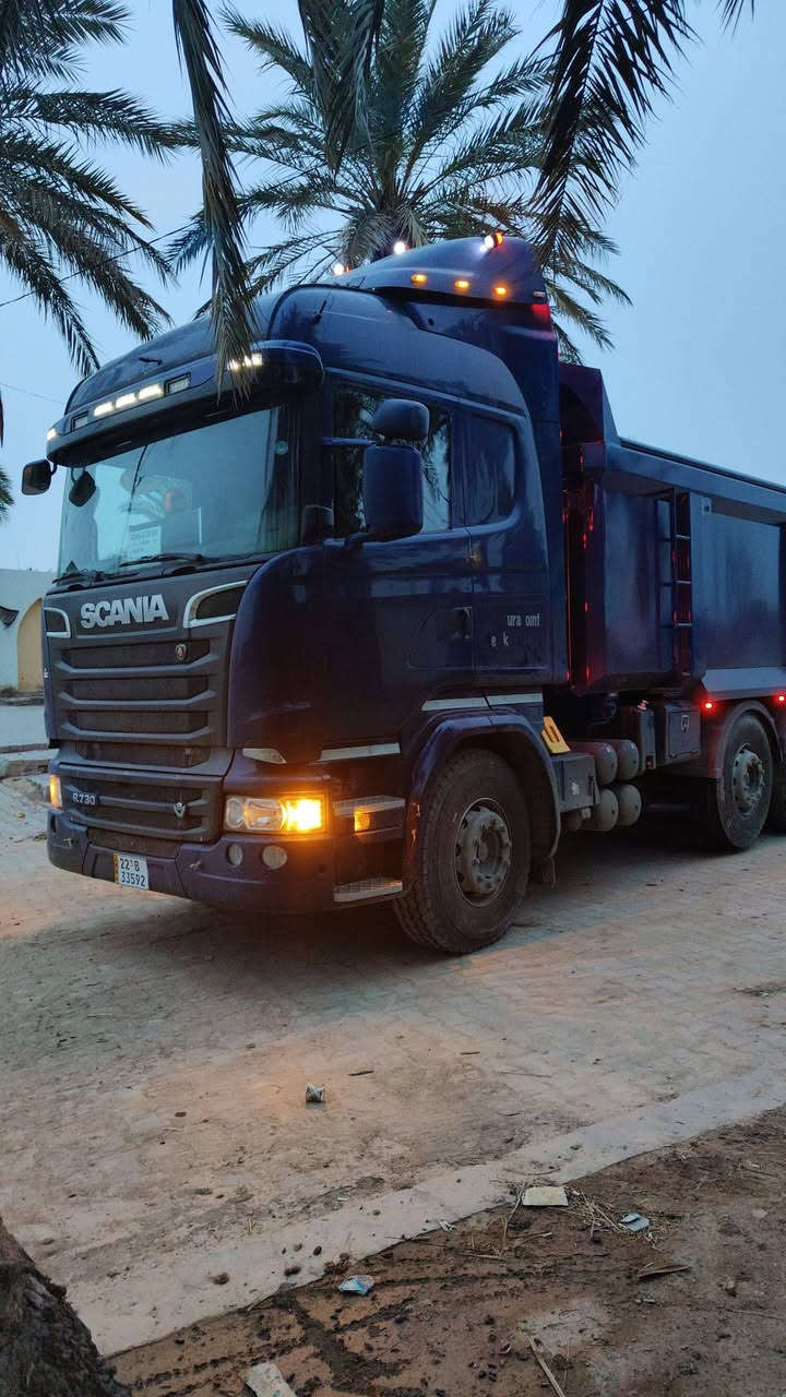 السلام عليكم 
البيع سكانيا موديل 2016 حجم المحرك 730
تخم تاير جديد رقم جديد السياره دخول جديد رقم اربيل ا مكان نجف ستفسار على هذا الرقم ***********
