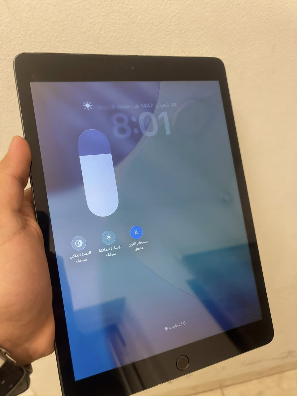 سلام عليكم عندي ايباد 8 ذاكرته 128 الايباد مكفول من كلشي لا مفتوح ولا مصلح بدون غراض فقط الايباد السعرررر 175 وبي مجال بسيط مكاني بغداد الاتصال ***********
