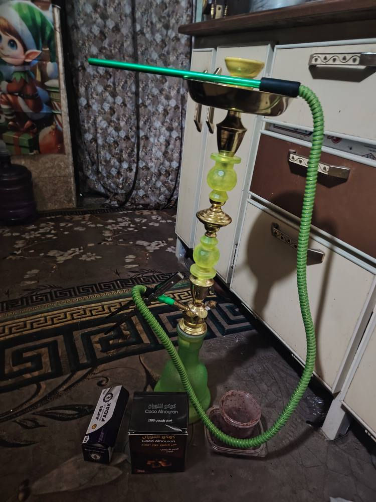 سلام عليكم
نركيله للبيع كامله  الماني مستخدمه سبوع واحد دخان وطعم فول اغسل وخلي اي معسل يعجبك سل ستيل جديده  هيه ولفحم ولمعسل كامله السعر ٣٠ وبيه مجال مكاني كربلاء حي العامل ***********
*********** كربلاء, العراق
