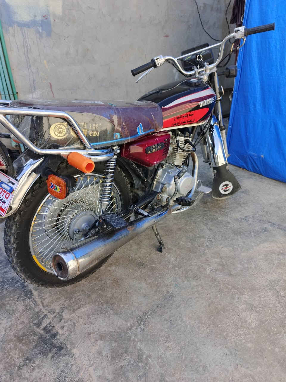 ماطور تايكر للبيع مديل 2020محرك ما مفتوح سعر 450بي مجال رقم ***********
