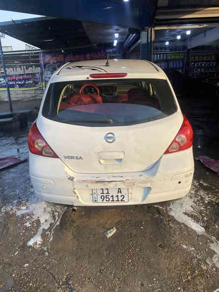 نيسان فيرسا2009بسمي وارد امريكي حادث جاملغ ايمن جاهزه من كلشي يعني اي صرف ماتصرف عليهه سعدر 68 بيهه مجال كلش قلي حك جيه بسمي سياره رقمهه انكليزي جديد ***********مكانهه بغداد حي العامل
