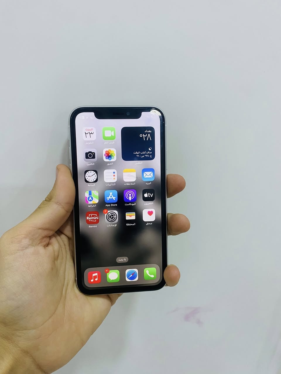 السلام عليكم للبيع ايفون اكس ار
بطارية 97
64gb
الجهاز كله شغال ومكفول 
كامرات 
صوت 
سبيكر 
للبيع بسعر 125الف 
للتصل ***********

