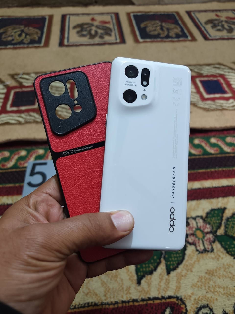 أوپو أكس فايند 5 پرو أخو الجديد
النسخة العالمية
كامل الملحقات
الذاكرة 256
الرام 12
الشاشة أمولد منحنية
يدعم الشحن السريع بقوة 90 واط
للبيع بـ 500
أو للمراوس
مكاني بغداد

رقم الهاتف
***********
