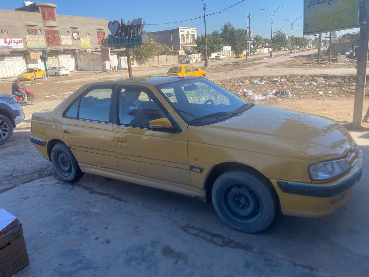 السلام عليكم بيجو بارص 15 بيع مستعجل السيارة محولبه رقم بغداد نكليزي بأسمي سنويه ل30  البحث والهيئة مدفوعه شهرين لگدام  وغرامات مصفرة مكينه وكير جدد دوشمه جديدة مداور ثاني يوم السعر 30  مكاني الديوانية  الشراي  بخدمته ***********
