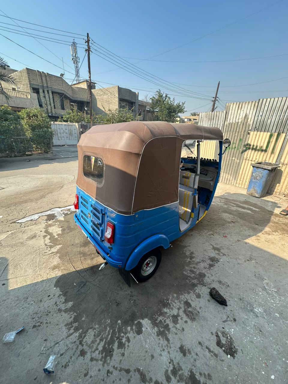 السلام عليكم تكتك باجاج  20 شهر 12 رقم وسنويه بغداد تكتك كفاله عدا بس لغد 1 مصبوغ فقط سفريات بوصلات تراي زيرو السعر 7و 200 وبيها مجال للطيبين مكاني بغداد البياع  الشرطه الخامسه رقمي ***********
