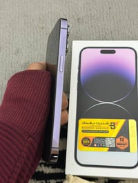 آيفون ١٤ برو ماكس • بطاريه ٨٧ • كفاله سنة