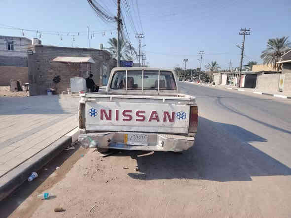 سلام عليكم بيكم نيسان مديل 1989رقمه بصره الماني لبيع مكينه كايمه تصليحه ب200الف حداده 80بل ميه تايرات نضاف كلش سعر 18وبيه مجال قليل وذا كو مراوس راوس مكاني بني منصور ***********
