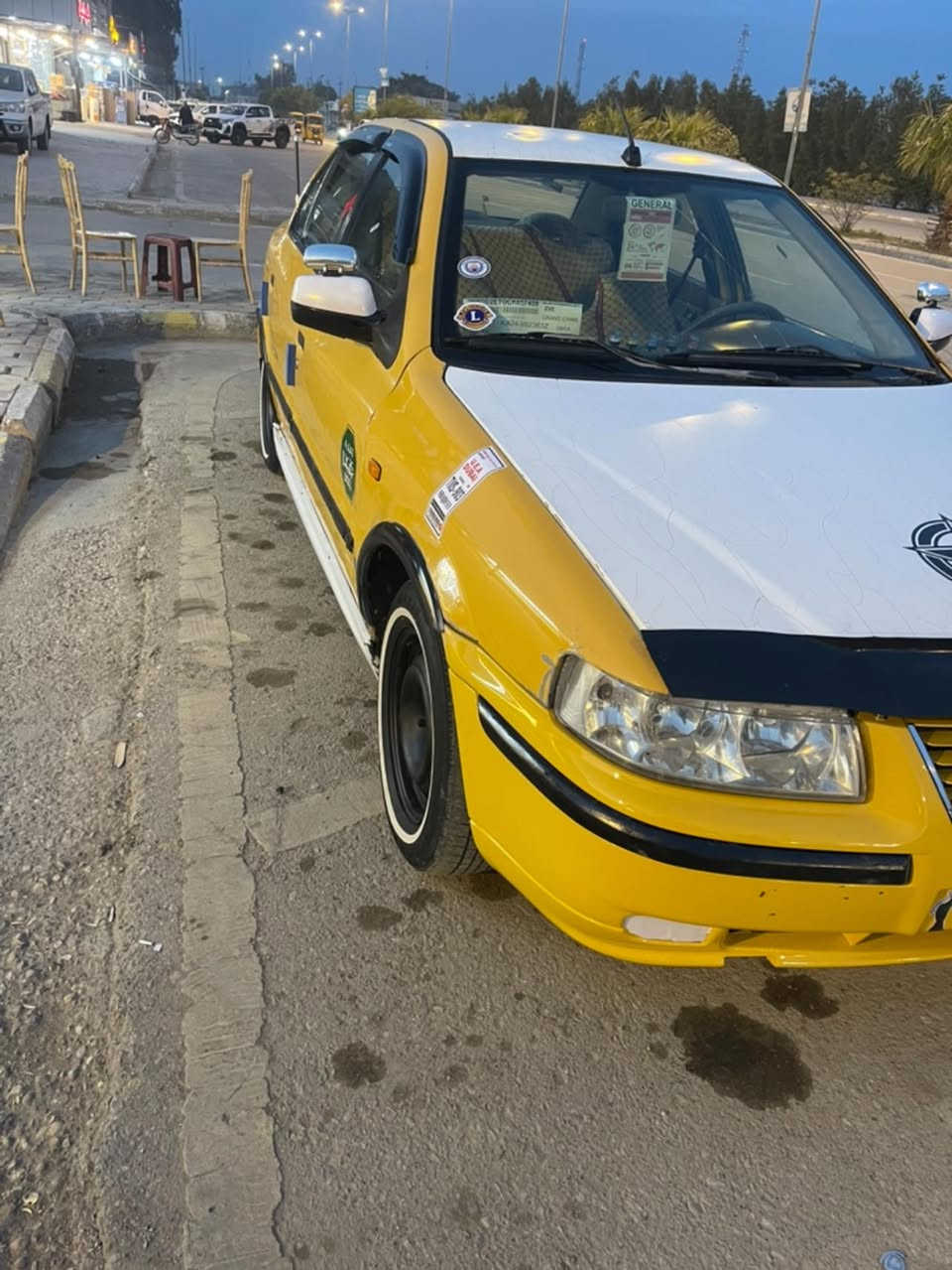 سمند 11ناطق  رقم واسط سنويه نهايه  26 السياره كير محرك كفاله السياره حلوه وخير من الله بيه الباب العكس السايق تخم تاير  حداديه 80‎%‎100 كهربائيات كله شغاله دواخله نظيفه بطاين نظيفه مسجل بلوتوث  السعر 30وبيه مجال ☎️***********
