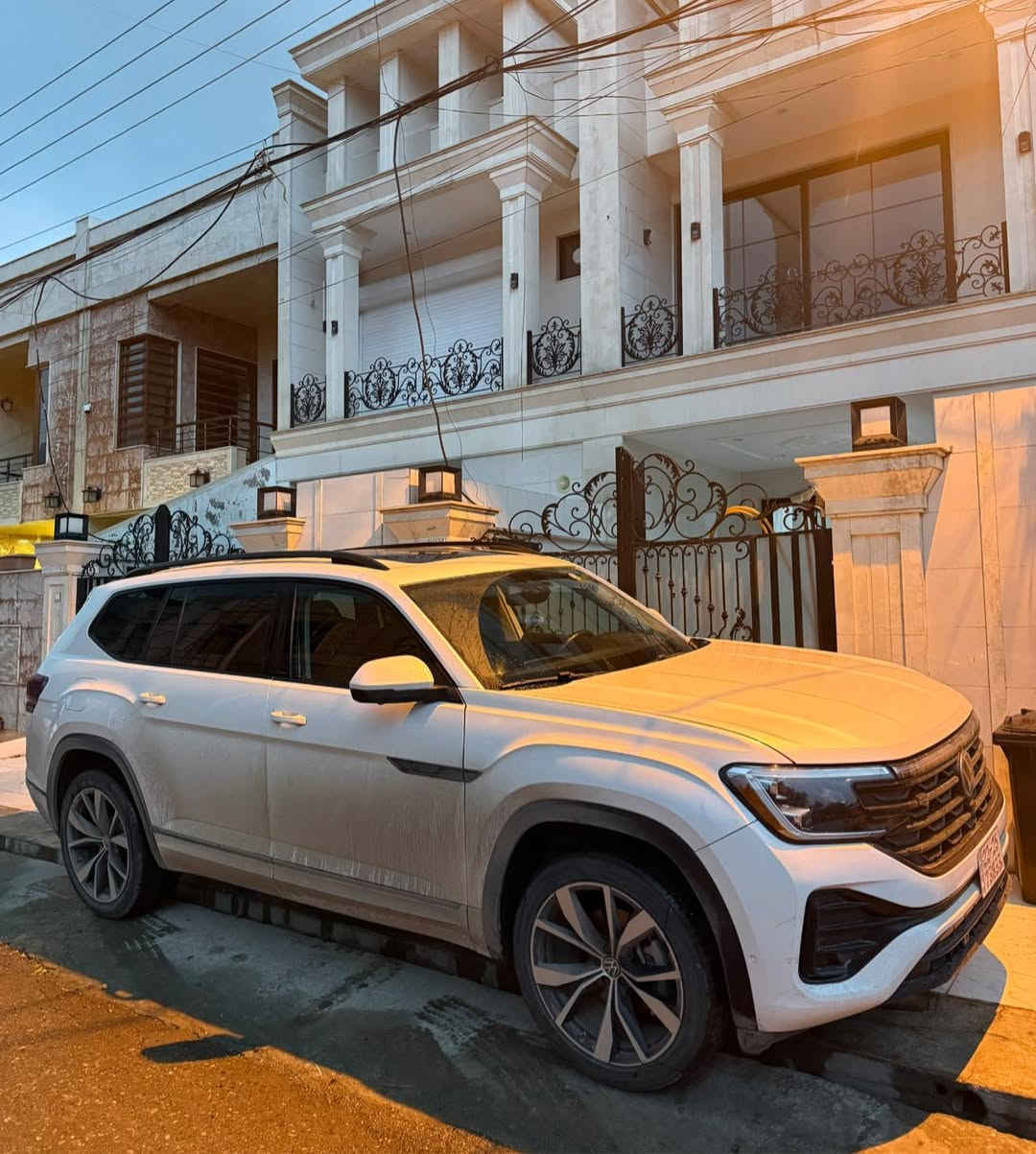 2024 VW Atlas Sel Premium Rline
قەپات مواسەفات
٥ کامێرا داتاشۆ هارمان کاردۆن
لایت موحەریک کوشن خەزن و سارد و گەرم
دەبل ئەکسل و پانۆڕاما و زۆر مواسەفاتی تر
یەک چاملغی سبوغە لەگەل کەمێک قەلەم کاری
تازە ڕۆنی گۆڕاوە مۆتول سپیسیفیک 0W20
تازە ڕەقەمی شکاوە جاهیزە و بێ مەسرەفە

خمس کامیرات داتاشو هارمان کاردون
لایت محرک کشنات خزن و بارد و تدفئة
وحدة جملغ صبغ فقط و شوي pdr
دهن مبدل موتول سبیسیفیک 0W20
تم فحص السيارة من يم بلاك دوم
رقم موءقت تترقم شمالي بها مجال ٩٠ يوم
السيارة كلش حلوة و جاهزة و ما بها اي مصرف

مكان اربيل ***********
