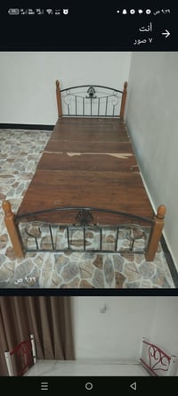 سرير حديد • نضيف • حله شارع 80