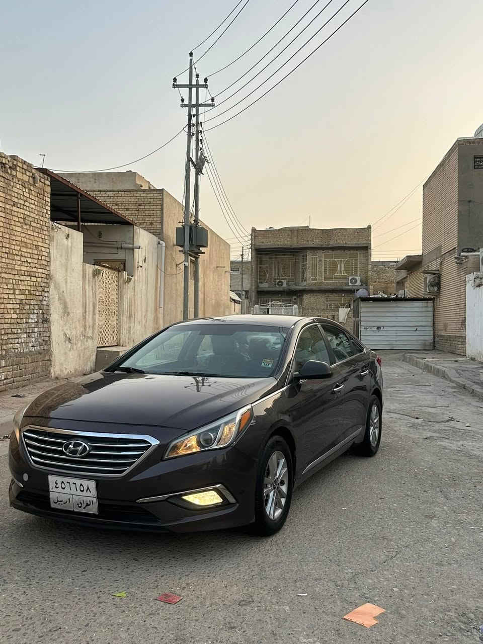 السلام عليكم سوناتا للبيع موديل 17 وراد امريكي حادث قطعتين بدون دواخل ولباقي كفاله عامه ليبل واحد رقم اربيل بسم الشركه تريد تحويل تريد وكاله سياره جاهزه كير ومكينه جدد حداده تخم تاير تبريد تدفئه تحكم سنتر لوك السعر 107 مكان السياره قضاء القرنه الستفسار علئ هاذ الرقم ***********
