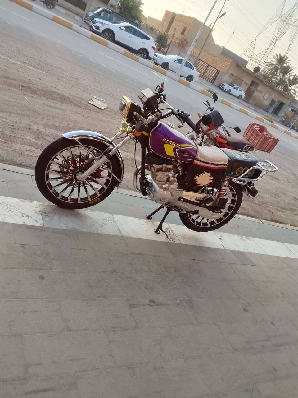 سلا عليكم من رخصت الادمن دراجة للبيع إيراني موديل 25 محرك 200 أوراق موجودة مكفولة السعر 750 وبيها مجال الاتصال على الرقم ***********
