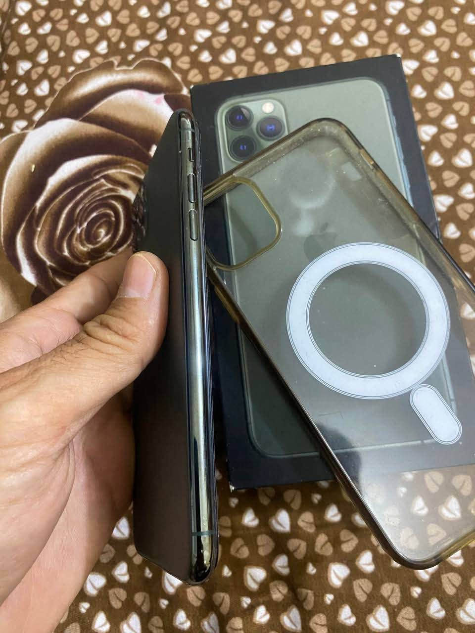 11برو ماكس ذاكره 64 بطاريه 74
عربي شرق اوسط خطين دبل جهاز نضيف 
الجهاز ممبدل بي اي شي فقط فيس ايدي متوقف
ملحقاته كارتونته الاصليه مطابقه 250 الف
مكاني النجف


**إذا كنت صاحب هذا الإعلان وتريد حذفه لأي سبب، رجاءا أرسل رسالة إلى الدعم الفني**