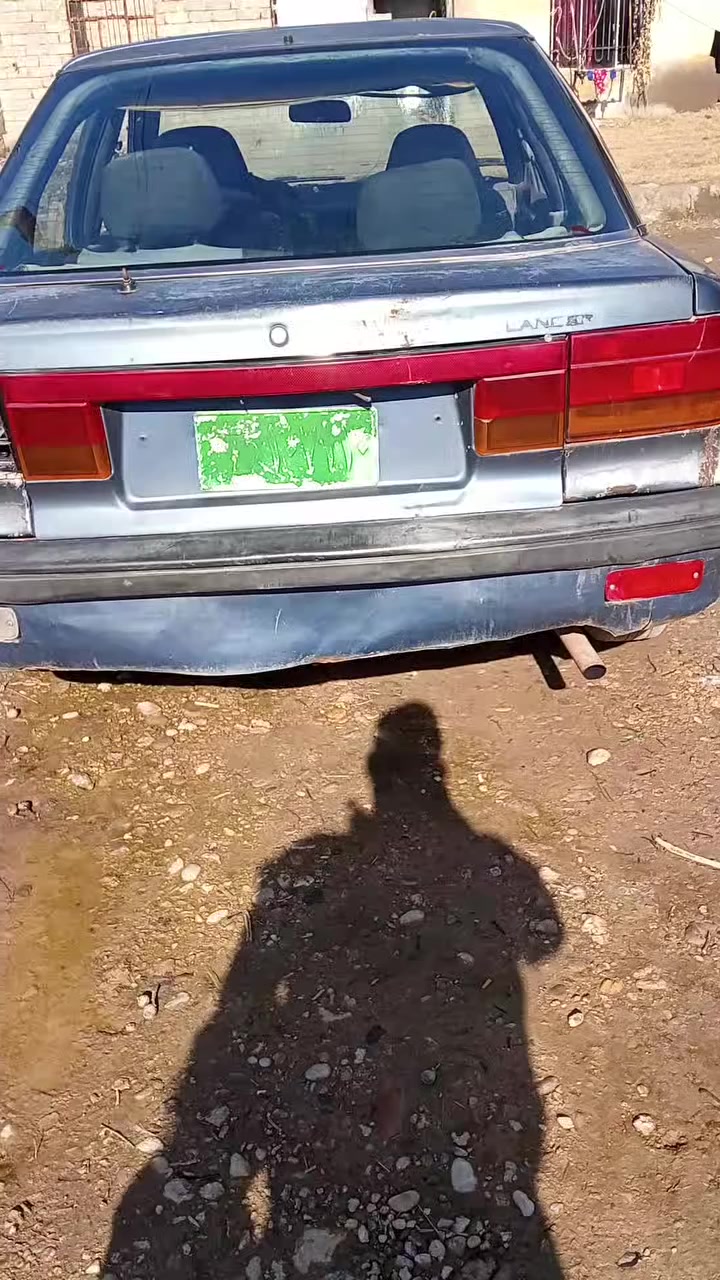 مسبوشي لنسر موديل 1991شرط مكينه وكير شرط التحويل السعر 9قفل ***********مكانه السياره موصل النمرود
