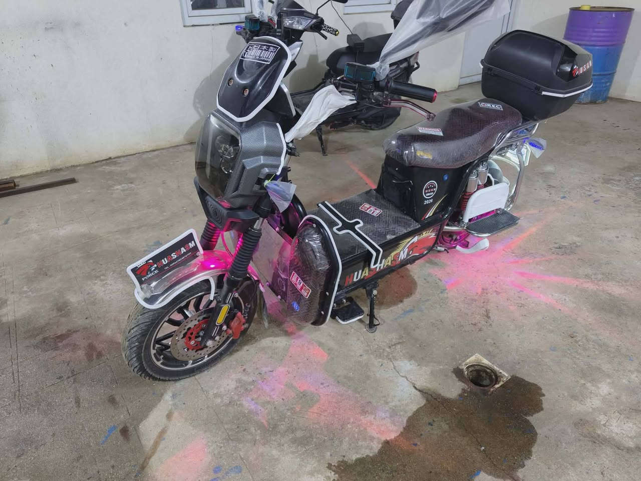 متاح هيوشة 2026 بعدة جديد
تخم باتري كهربائيات كله كامله
كلشي بالدراجه ع فحص سعرة 750 
***********
