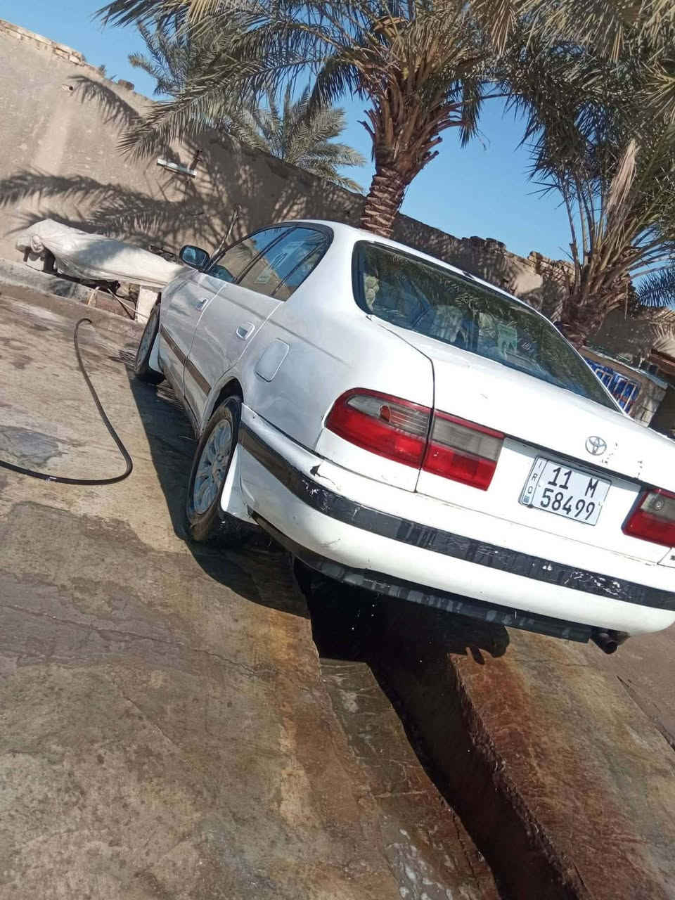 سلام عليكم سياره كرونه منفصل للبيع مكغوله كفاله عامه من كصه ونقل جثه وضربه كير ومكينه وحداديه خير من الله دواخل نضيفه رقم بغداد سعره 42 وبيه مجال بسيط ***********
