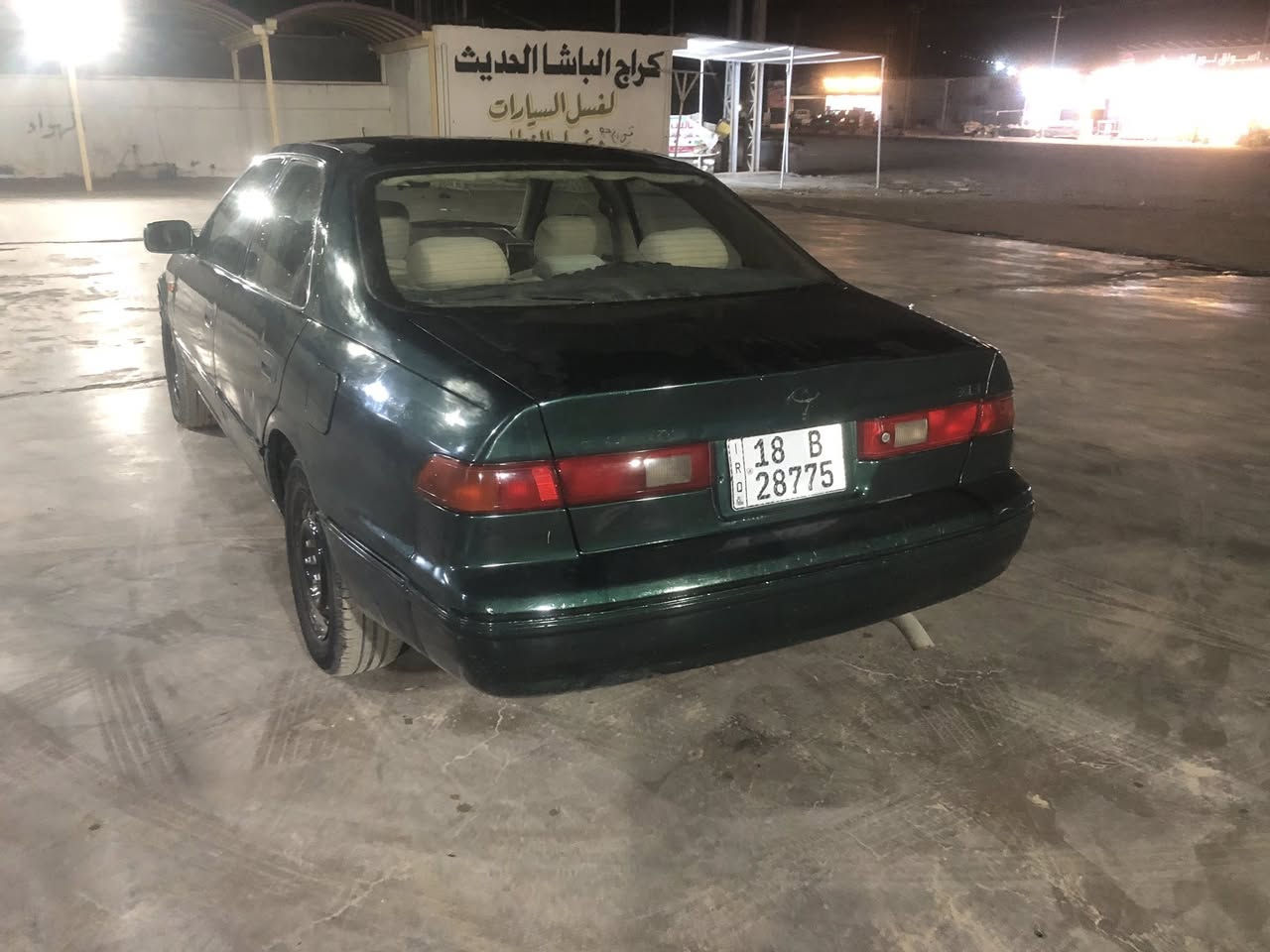 سلام عليكم البيع فقط كامري موديل 2000 رقم بابل دولي بسمي صبغ عام بدون حادث كفاله وارد خليجي السعر 60 وبي مجال الرقم الاستفسار ***********/***********
