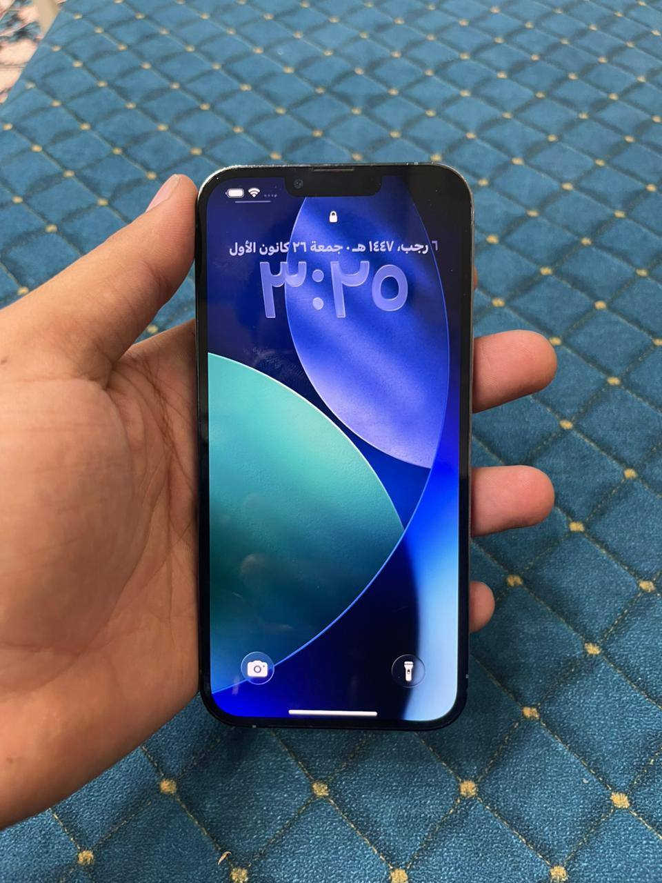 سلام عليكم للبيع ايفون ١٣ برو ماكس جهاز مكفول ما مبدل ولا قطعه فقط الضهر جهاز نضيف كلش بطاريه ٨٠ شحنه كلش حلو ذاكره ٢٥٦ رايده ب٦٢٥ وبي مجال قليل حك الجيه مكاني نجف حي ميسان وهاذه رقمي ***********
