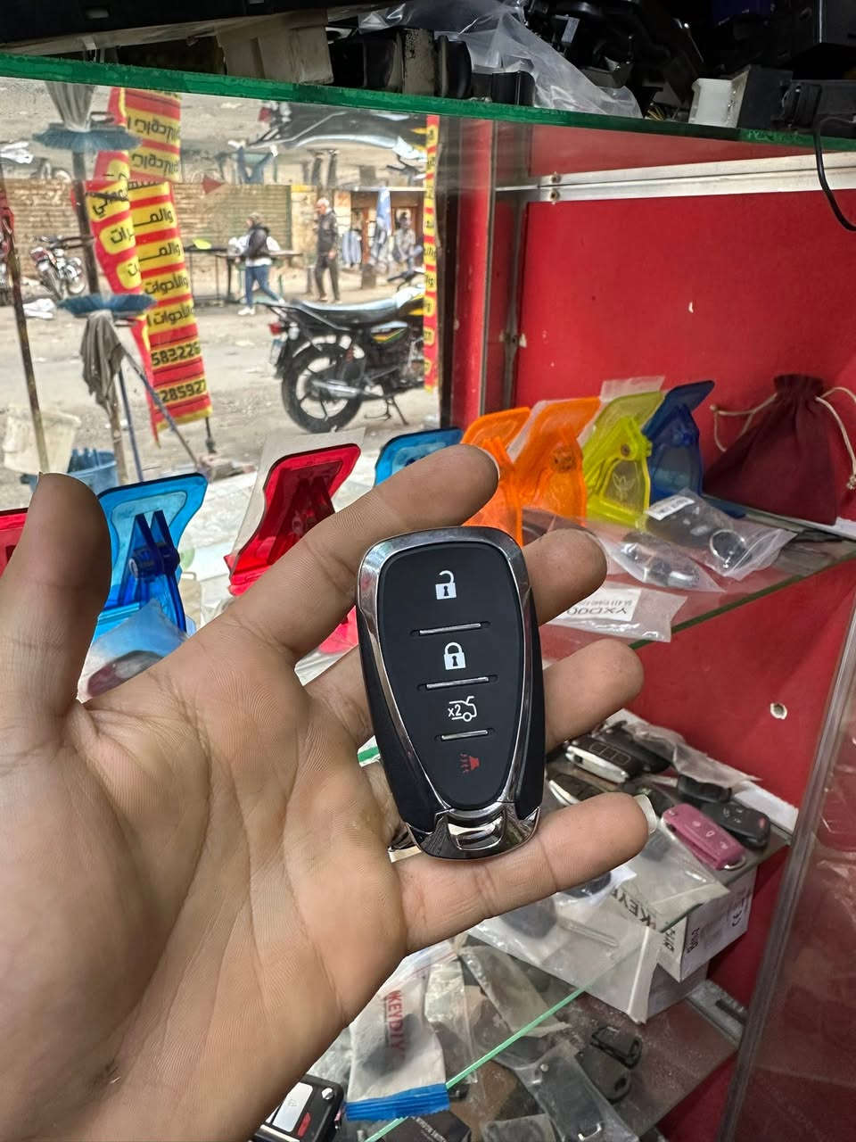 مفتاح الأمير 🔑 

….متاح لدينا جميع أنواع المفاتيح و البصمات الاصليه ….😎

….يمكنك التواصل من خلال الهاتف 011 11404211


**إذا كنت صاحب هذا الإعلان وتريد حذفه لأي سبب، رجاءا أرسل رسالة إلى الدعم الفني**