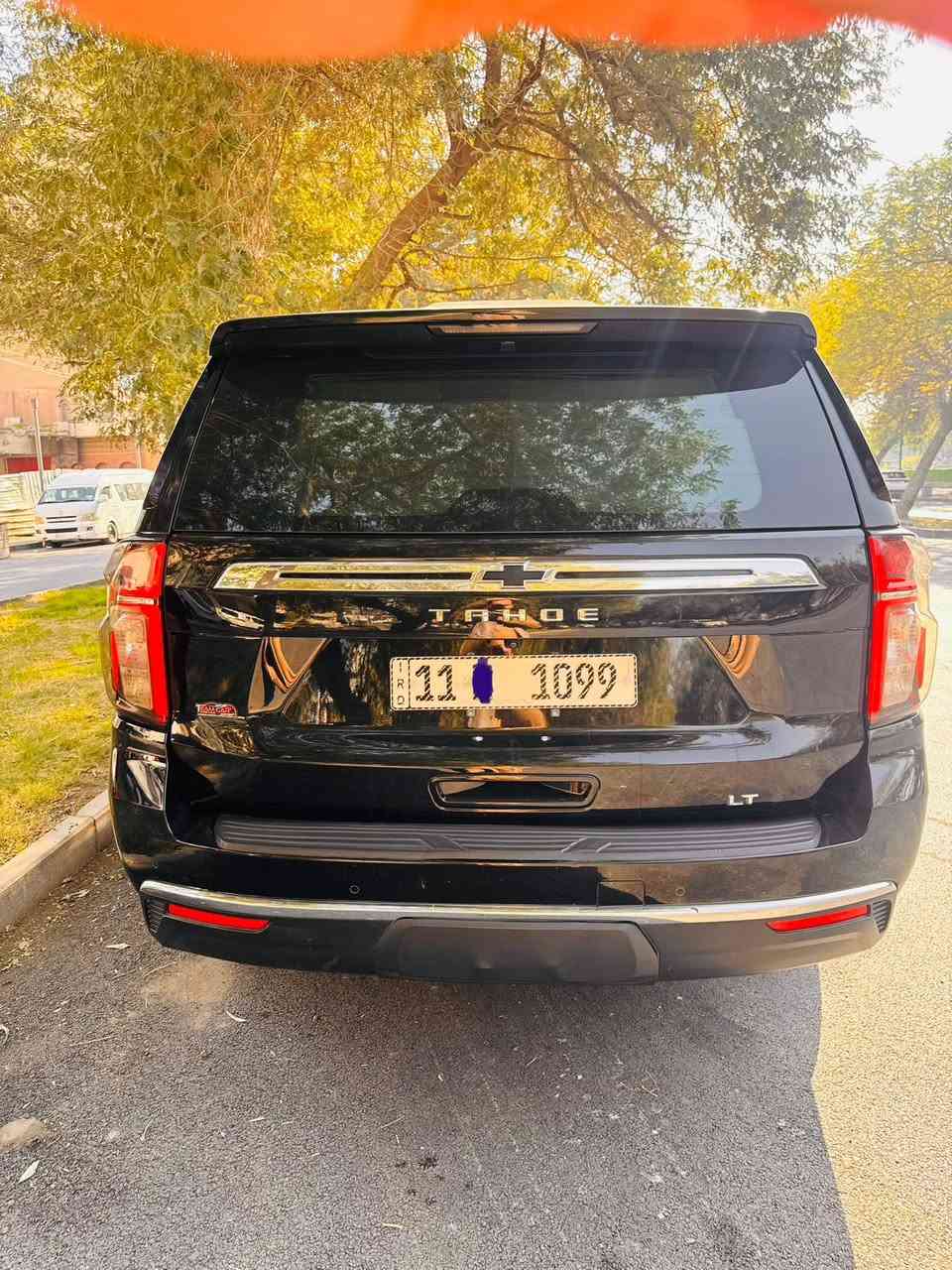 السلام عليكم ورحمة الله وبركاتة. 
تاهو للبيع ٢٠٢٢ LT خليجي وكالة المنصور بغداد مميز ماشيه ٩٧ 
فتحه _بانوراما _حساس_جانبي_خلفي_كامرة محيطية جميع الجوانب_جلد_توقف_ذاتي_وباقي مواصفات الLT معروفة. 
العنوان_الكرادة _شارع ٤٢ 
***********
