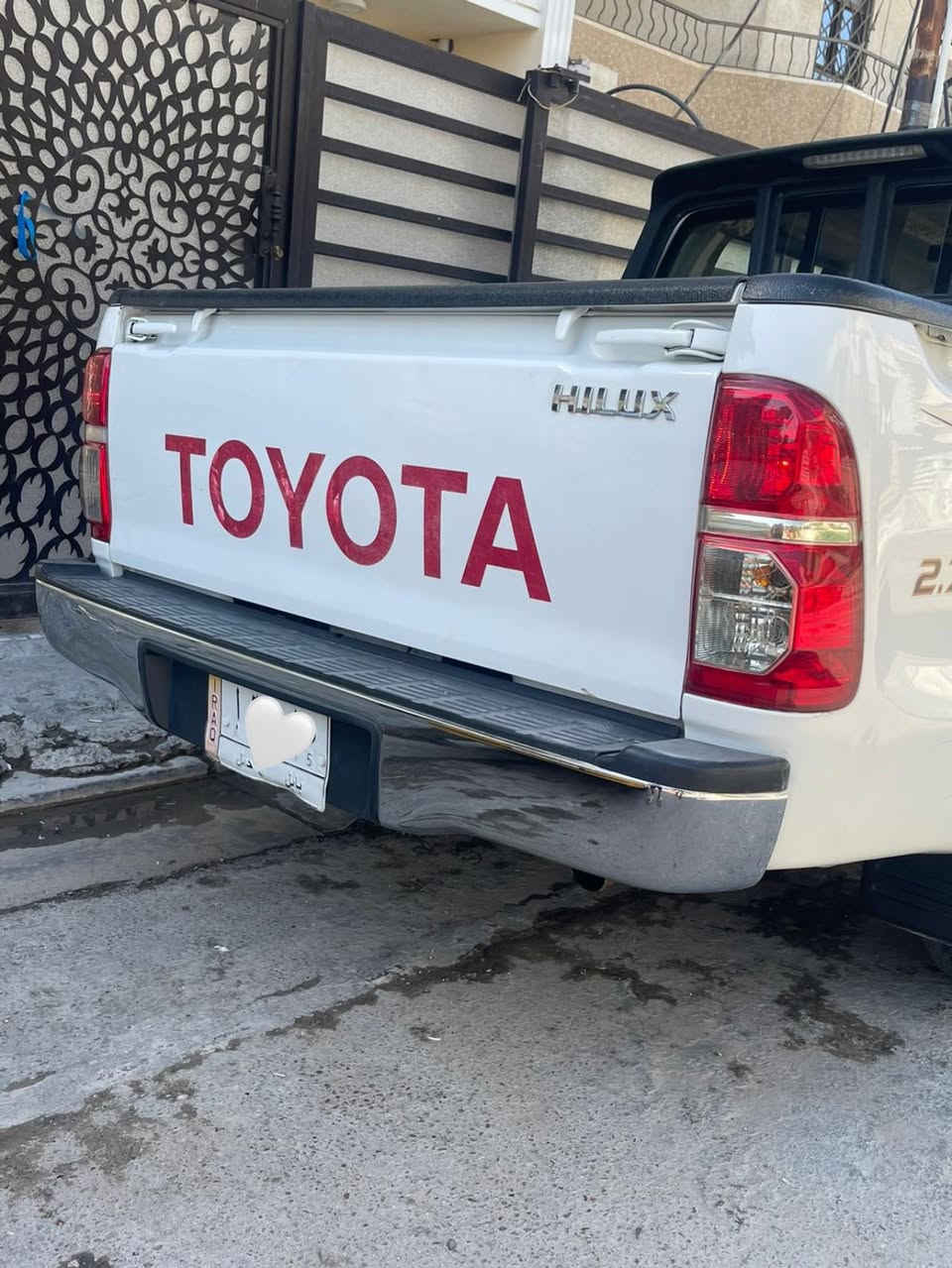 بيكم هايلوكس للبيع  موديل 2014
كير وتماتيك  حدادية حلوة 
تخم تاير جديد شاصي 12 
سيارة مكفولة كفالة عامة ما عدة بارد بسيط جدا
رقم بابل بسمي تحويل ثاني يوم 
السعر 200 وبيها مجال بسيط حك الچية لاستفسار
*********** بي واتساب 

‭0771 661 7336‬
