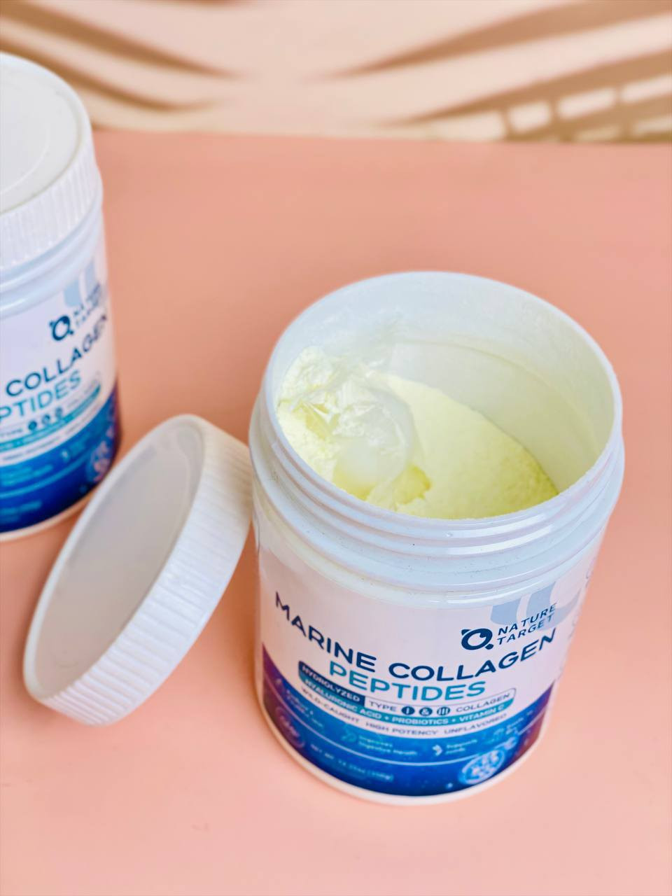 سرّ النضارة مو كريم… السر من الداخل 
Marine Collagen – Nature Target
✔️ يشد البشرة ويخفف التجاعيد
✔️ يقوّي الشعر ويكثفه
✔️ يقوّي الأظافر
✔️ يعطي نضارة ولمعة طبيعية ✨

كولاجين بحري نقي 
نتيجته تبين مع الاستمرار 
اختيار البنات اللي يحبّن الجمال الحقيقي 
الحجم 350g
المنشأ الأمريكي الأصلي 🇺🇸


**إذا كنت صاحب هذا الإعلان وتريد حذفه لأي سبب، رجاءا أرسل رسالة إلى الدعم الفني**