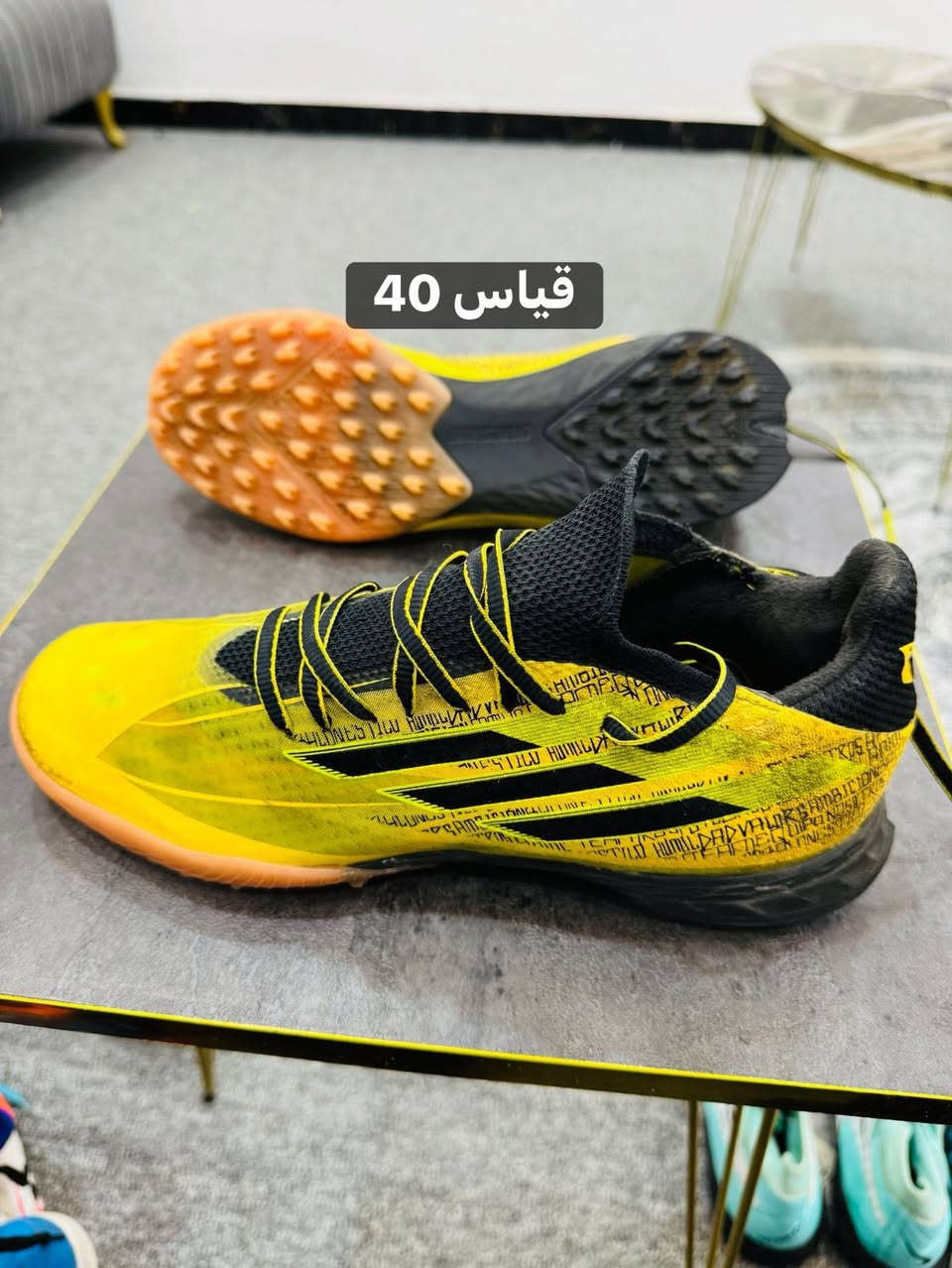 اسلام عليكم احذيه باله اوربي اصلي نضافه 100‎%‎ كل قطعه وسعرها القطعه الي تعجبك دزها خاص وتدلل يوجد توصيل الى جميع محافضات العراق 5 الاف دينار واتساب ***********
