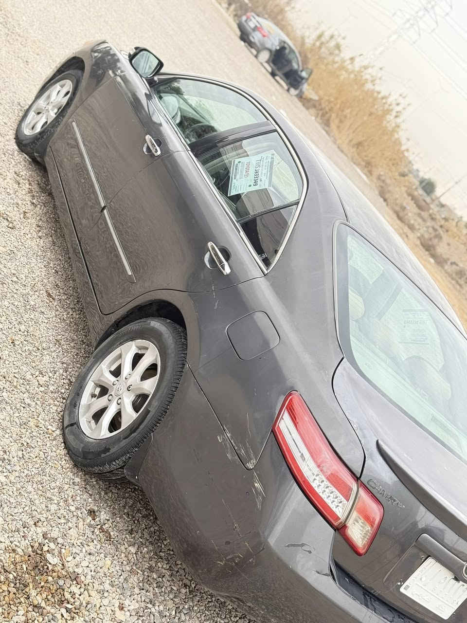 السلام عليكم
للبيع كامري موديل 2009
رقم بغداد تحويل مباشر
كير ومكينه جدد
صدر امامي خلفي جديد 
تايرات نضاف 
السياره حادثها جامرلغ خلفي مصبوغه حزام
السياره عليها ادامه كامله عبوه فيتبم نوزلات بلكات 
مابيها اي نقص 
السعر 78 بيها مجال حك الجيه 
ديالى الخالص 
***********
