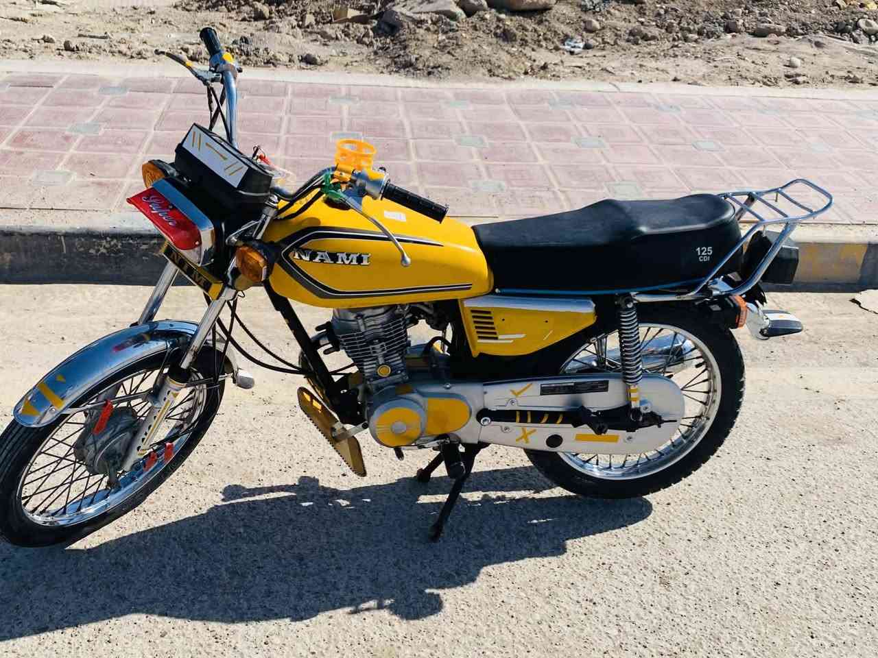 دراجه 4 كير نامه موديل 2020 للبيع جاهزه كهربائيات اوراق اصولي نضيفات بل جيس السعر 650 وبيها مجال بسيط دراجه تخبل جاهزه من كلشي المكان شارع نفط يم مستشفى الكرامه  ***********‬‏
