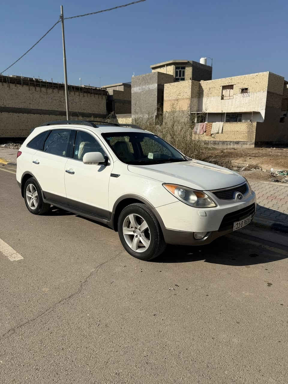 السلام عليكم

فيراكروز٢٠٠٨ فول مواصفات 

رقم بغداد إنكليزي بأسمي سنوية ل ٢٠٣١  

قطعتين فقط جاملغ امامي وخلفي وسونار موجود 

حداديه جديده تخم تاير جديد السياره جاهزه من كل النواحي 

 -فتحة  قماره 

- كشنات تحكم كهرباء 

-٧راكب٣ قطع  تبريد 

-حساسات خلفيه 

- إشارة ب المري 

مري شفط 

 تحكمات ستيرن

- مثبت سرعة 

- محرك 6 سلندر 3800 

محرك وكير كفاله 

_فور ويل  جنطة كهرباء 

 مكاني  واسط العزيزية 

١١٥ وبيهه مجال 

رقم ***********
