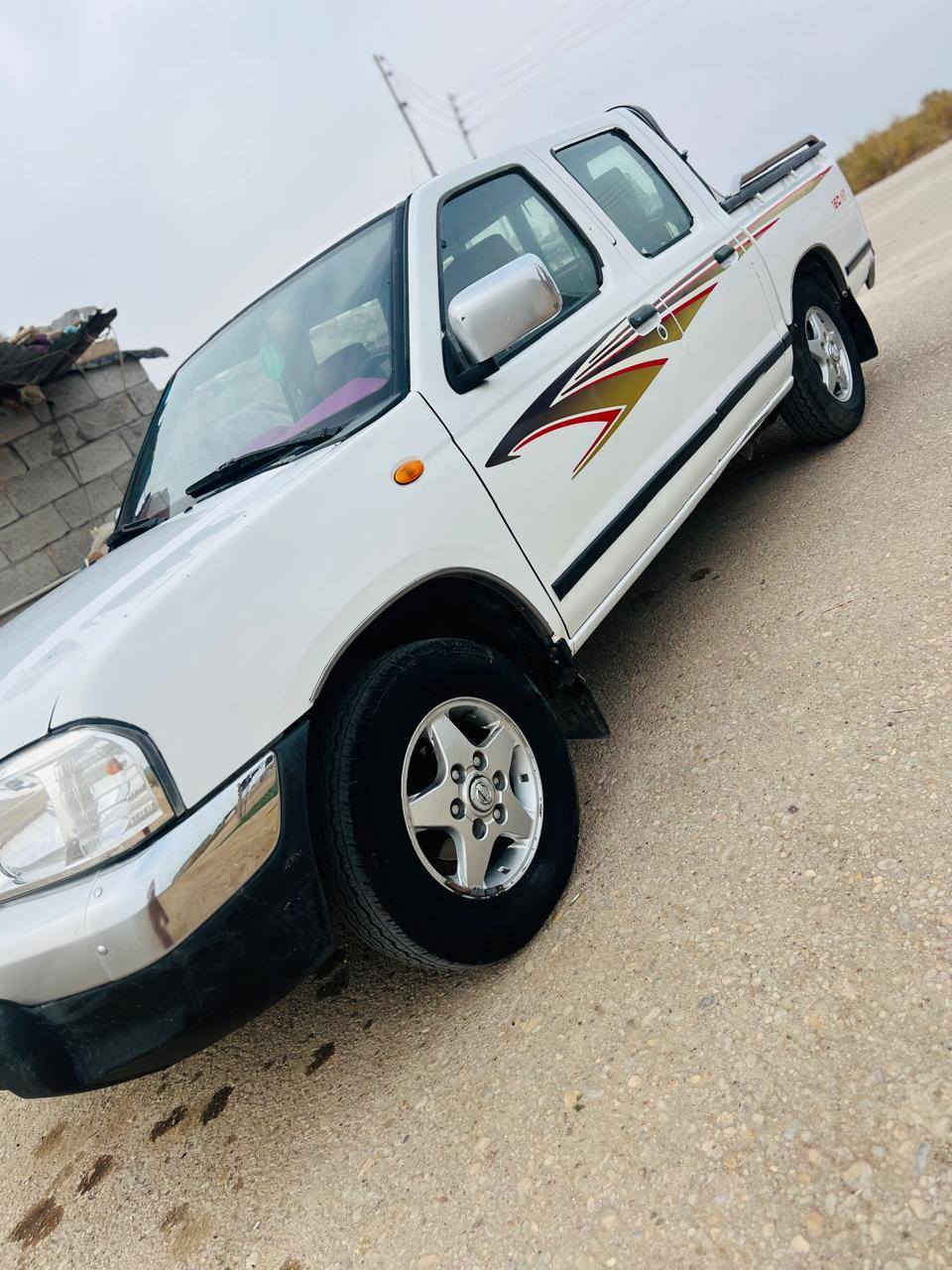 سلام عليكم نيسان بيكم 2006محسن سعودي مكفوله من الضربه سياره حلوه ونضيفه بيه صبغات قليلات سنويه 2030 رقم نكليزي سعره95وبيه مجال  ***********
