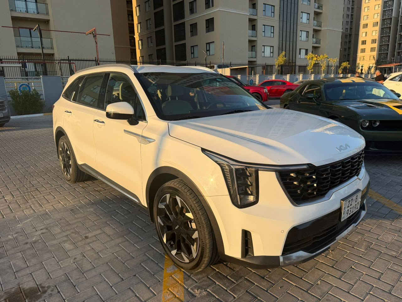 كيا سورنتو  موديل 2024 خليجي 
رقم اربيل 
6 سلندر 
ويل 20 
صندوك كهرباء 
شاشه متصله كار بلي 
كشنات 2 كهرباء
7 راكب 
3 قطع تبريد 
السياره مكفوله من الصبغ والبارد 
رقم صاحب سيارة ***********
