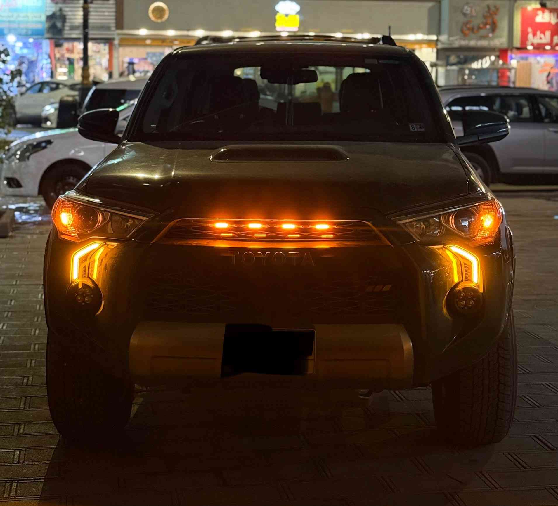 من رخصة الادمن المحترم

السلام عليكم 
💎على بركة الله توفر كفر بلوجكتر مع اللد خاص بسيارات الفورنر ( 4Runner ) 
💎 يرهم على فئات ( TRD offroad , SR5)من موديل (2011-2024)  
💎 اللون برتقالي كما موضح بالصور
💎 اصدار جديد وينطي جماليه كلش راقية 
💎 يعمل مع السكن فقط ( بدون اشاره ) 
💎 سهله التركيب وقالب مضبوط ١٠٠٪؜
💰 سعر التخم ٧٠،٠٠٠دينار
⚒️ يتوفر التركيب ايضاً في ورشتنا 
عنوانها الكاظمية قرب ساحة عبد المحسن الكاظمي
🚛 يتوفر توصيل الى جميع انحاء العراق 
☎️ للحجز والاستفسار مراسلة الصفحة 
او الاتصال على الرقم ***********
