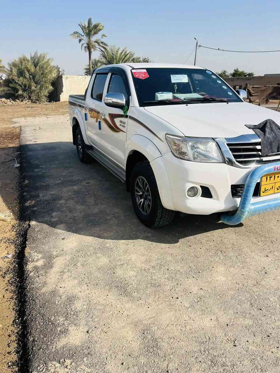 يا الله سلام عليكم 
للبيع بيكم هايلوكس 4x4سياره كفاله عامه كير محرك عشركه ماشيه 240
سياره تخم تاير جديد ويل كروم 
سدر جديد رقم اربيل تريد وكاله تريد تحويل سعر 190 وبيها مجال 
مكان واسط صويره شحيميه 
رجآن  رجآن المو شراي لا يتصل 
غير متواجد فيس 
***********
