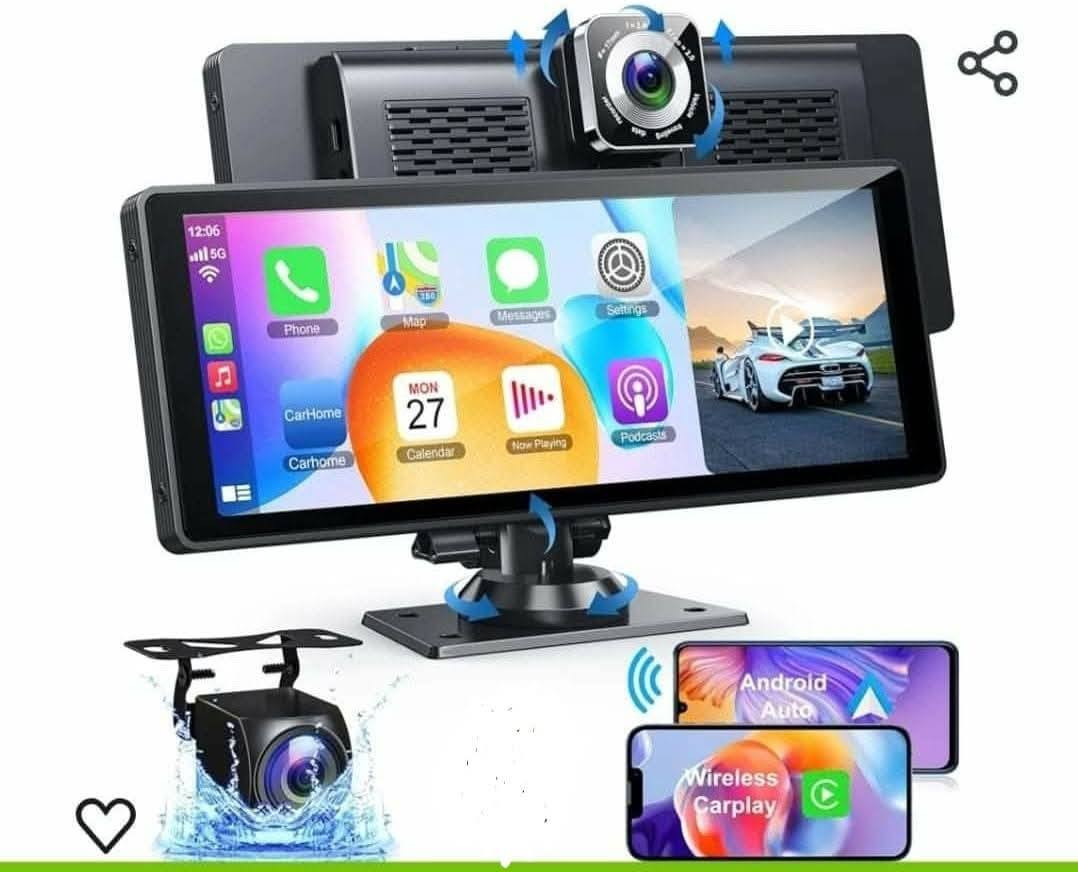 شاشه سياره 9 انج لمس ماركه كاربيرد نضام اندرويد 
   اوتو وكاربلي وبنفس الوكت بيها كامره اماميه بدقه فور كي واتصير سيلفي وكامره خلفيه بدقه 2 كي مع رام تسجيل 32
تجي كامل ملحقاتها 
بضاعه  اوربيه سعر 60 
عنواني بصره  الفاو 
***********
