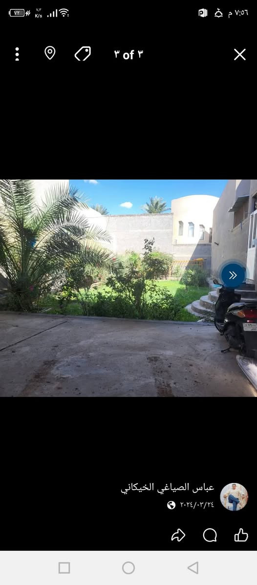 بيت للبيع في حي الحسين خلف المجمع قرب حسينية الحجاري مساحه البيت البناء 260 متر يتكول من صاله استقبال ومطبخ ومجمع صحيات وبراني وثلاث غرف بيت كامل الموصفات تجاوره حديقه مساحتها270 متر مداور اسهم طابوه بأسمنه شارع 10 متر للاستفسار الاتصال على الرقم التالي ***********
