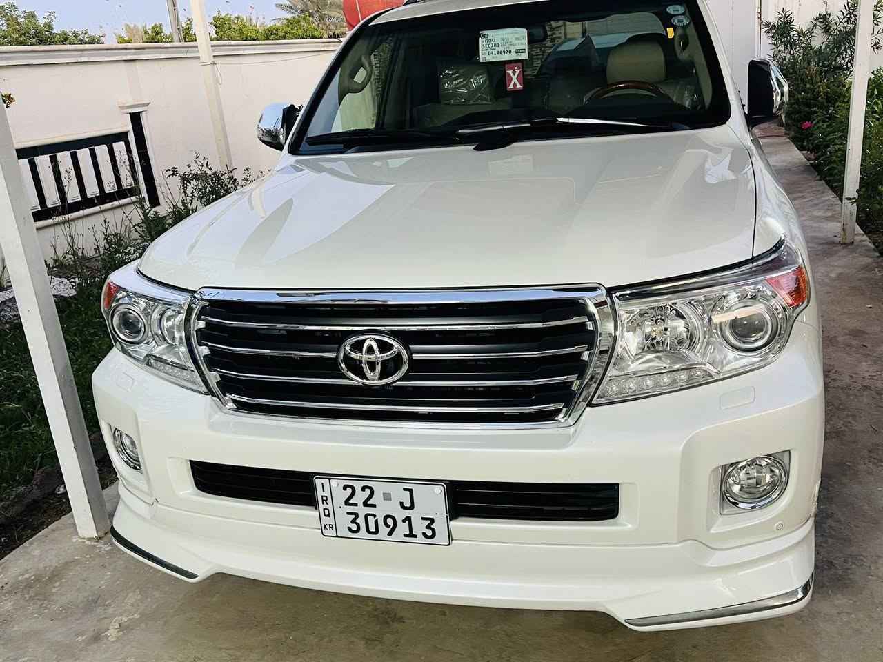 انظــف واجد لاندگــروز2014 سياره مال ضابط ومخزنها بالكراج.
اتكفل السياره من الشخط والرصعه وكلشي وضع الشركه 

ماشيه 31 وضع الشركه البصمه الثانيه ممشغل بيه كتلوكات كبات كاعيات كله مامستخدم شرط زيرو وضع الشركه كفاله حتى من الشخط والرصعه جديده وماكو اختها بشارع وبعد هوايه مواصفات ….يعرفونها الجنايه ميحتاح  اذكرهم
السعر 5$ وبيها مجال للمشتري مكاني بابل 
السياره رقم اربيل نكليزي تحويل او وكاله حاضر
للاستفسار ***********
اخوان مكلف بالنشر  
والي تعجبه السياره يشلع عيوني والي متعجبه لايعلق تعليق سلبي لانه يجبرني ارده رد محلو وميليق بي وكلكم ع راسي
