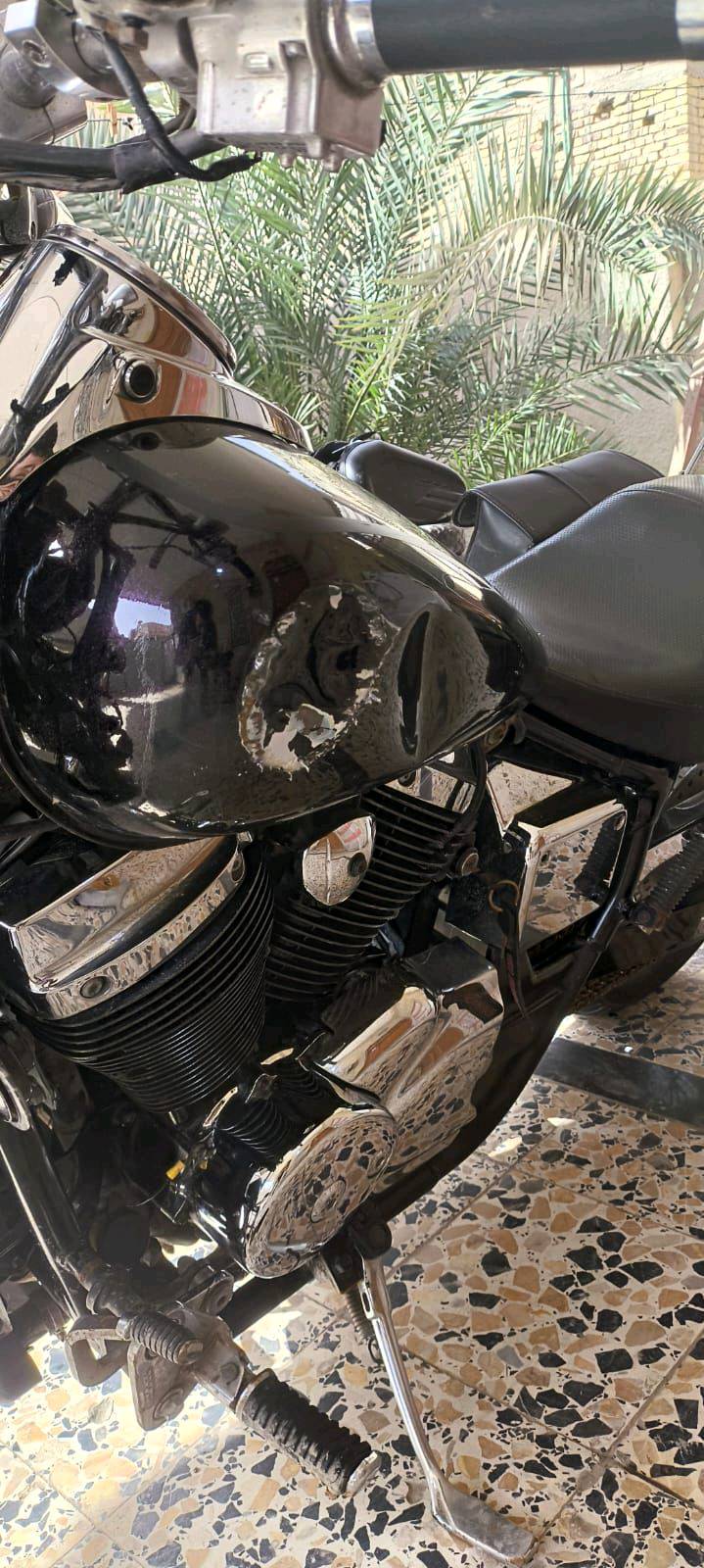 هوندا شادو سلشر 2004 رقم انكليزي سنوية لل2030 هزة جديدة
دراجة نضيفة ومحرك مامفتوح 
فقط بيها دخنة خفيفة بل خانة الاولى تروح وتجي
مكاني بصره صالحيه
سعر 18 وبيه مجال 
رقمي ***********