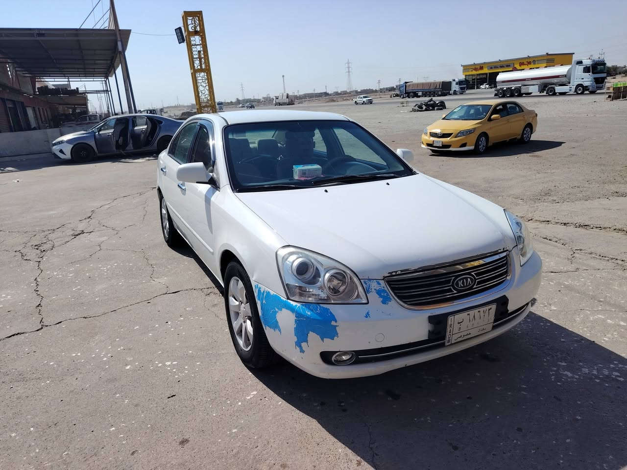 كيه اوبتمه ٢٠٠٧ وارد أمريكي ليبل واحد حادثه جاملغ الأيمن الخلفي بدون داخل مكينه كير خير من الله رقم الهاتف *********** محتاج  غير متواجد على النت
