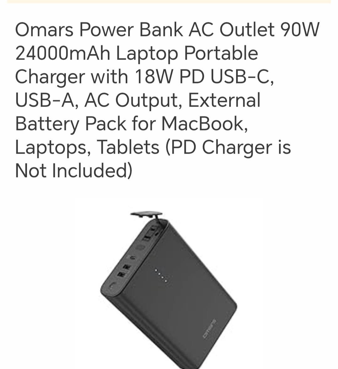 اتوفر بور بانك شرط الشغل  حجم كبير جدا   بعده بللك يحول كهرب وبيه عده منافذ والتفاصيل بلصور ادفع سعرك وبلعافيه
ومتوفر توصيل
@إشارة


**إذا كنت صاحب هذا الإعلان وتريد حذفه لأي سبب، رجاءا أرسل رسالة إلى الدعم الفني**