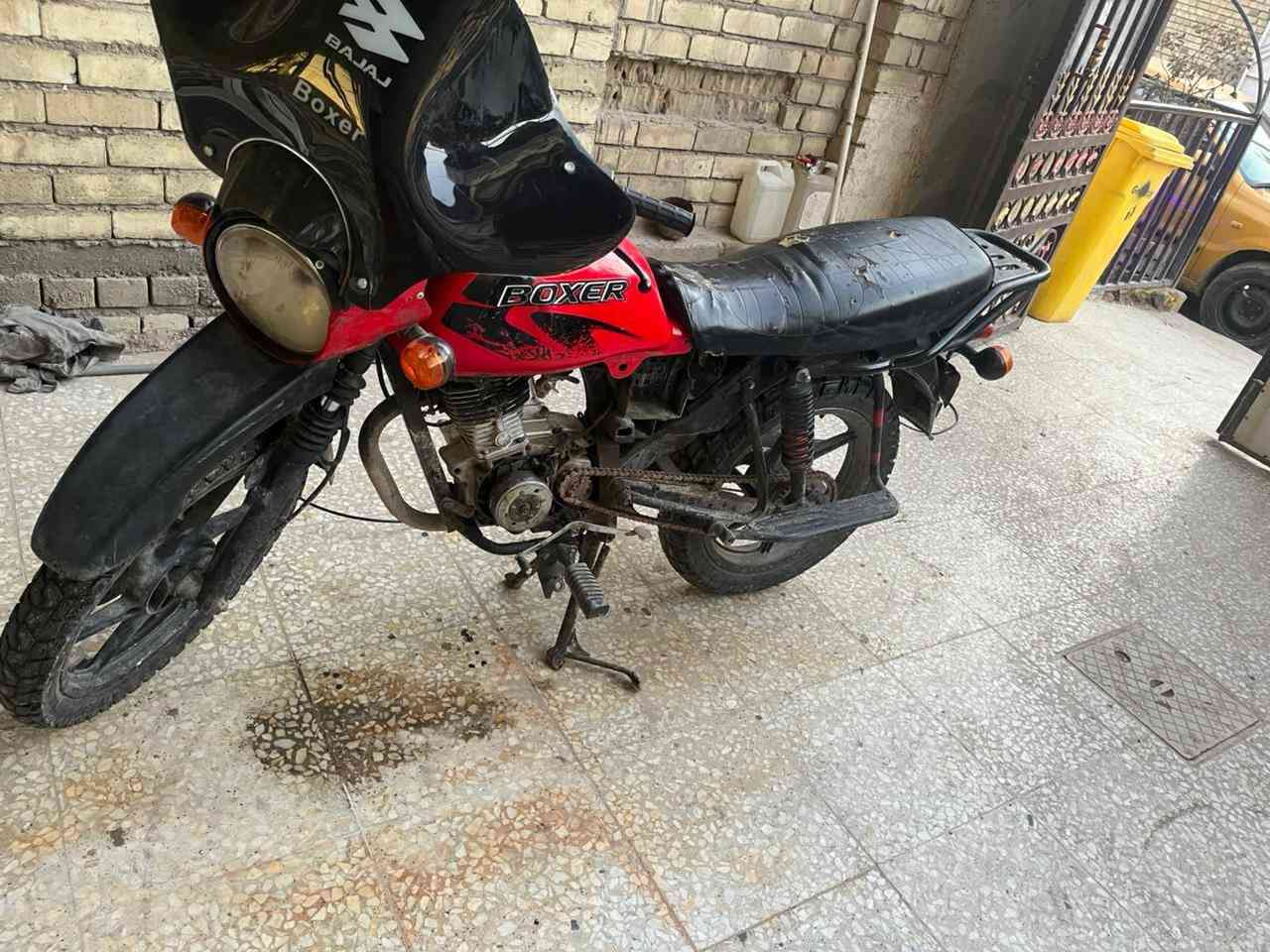 للبيع
بوكسر جبلي محرك يراني شغاله سعرها 350 بدون اوارق مكفوله من السرقه مكان بغداد بلديات ***********
