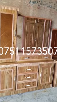 غرفة ٥ أبواب • خشب عراقي • موصل باب جديد