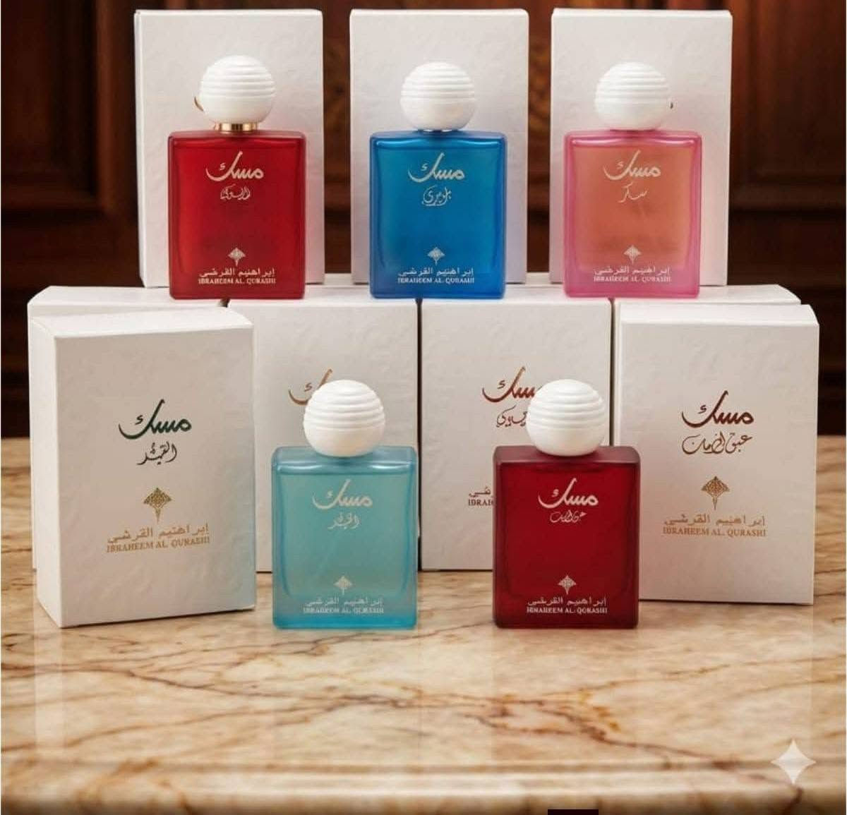 مسكات ابراهيم القريشي 
سعر الدرزن: 30٫000 ألف 

سبلاش جسم جورجينا 
سعر الدرزن: 35٫000 ألف 

عطر دايموند 
سعر الدرزن: 30٫000 ألف

رابط قناة التلكرام فيها جميع المواد 👇

        https://t.me/emiratescosmetic      

للحجز والتواصل: ***********
